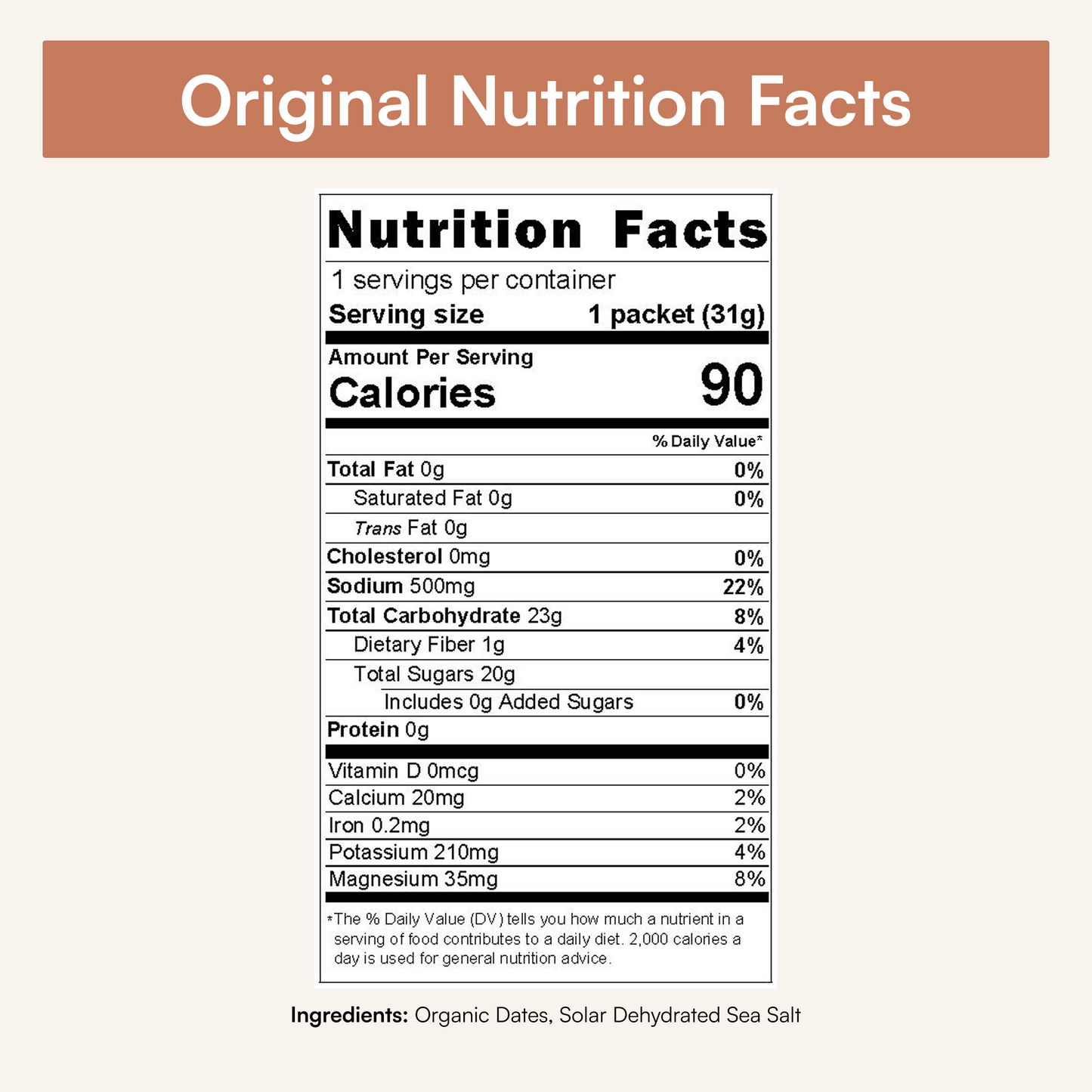 Salty Dates Energy Gel